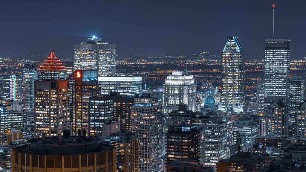 aerial photography of a city during night time